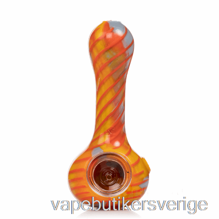 Vape Sverige Eyce Oraflex Spiral Silikon Sked Desert (grå / Orange / Sunglow)